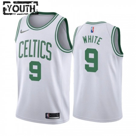 Dres Boston Celtics Derrick White 9 Nike 2022-23 Association Edition Bijela Swingman - Dječji
